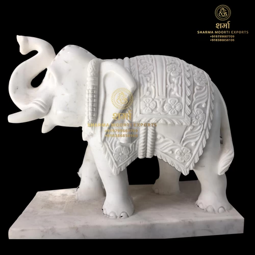 Outdoor Best Carving Beautiful Elephant Statue