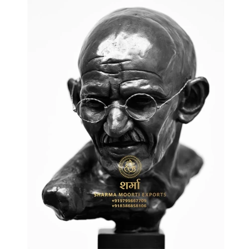 Bronze Metal Gandhi Statue