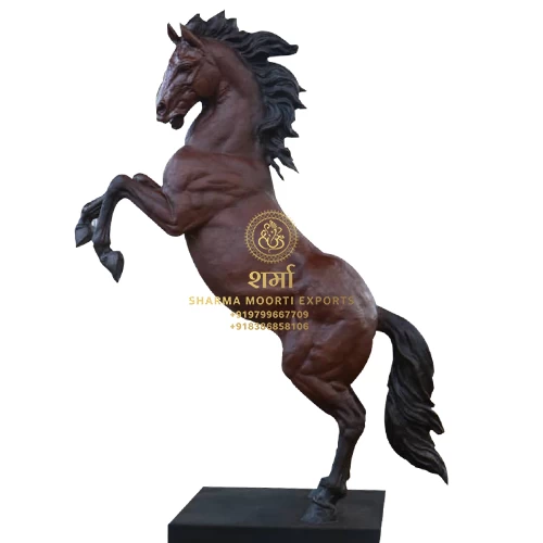 Metal Horse Sculpture of 6 FEET