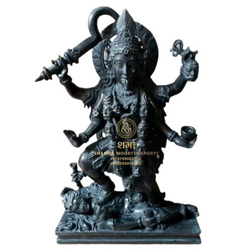 Marble Black Mahakali kali Maa Statue