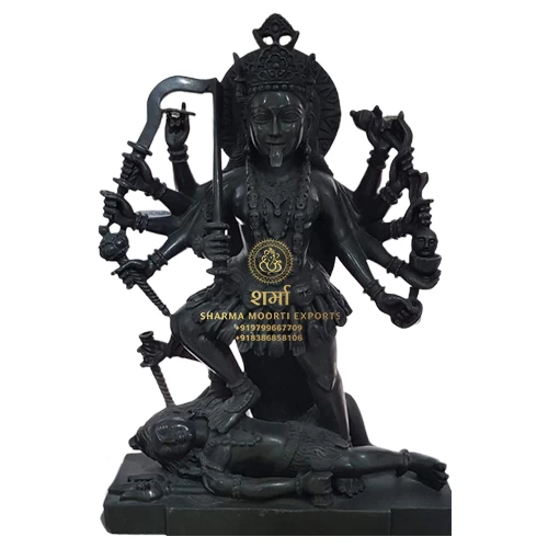 Exporter Of Black Marble Mahakali Maa Statue From Jaipur