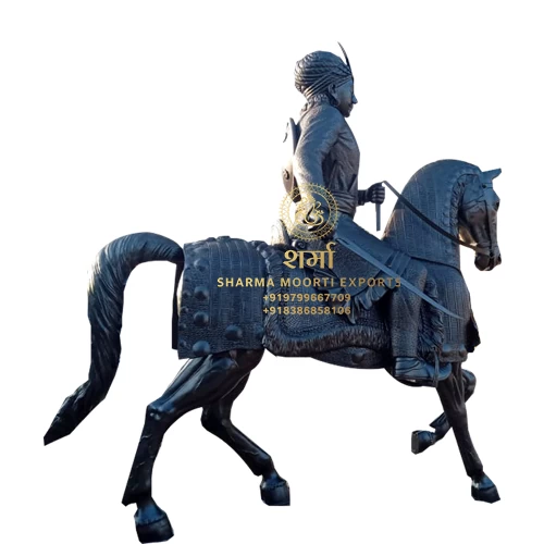 Metal Maharana Pratap Statue Of 7 Feet