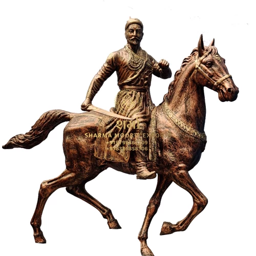 Bronze Metal Shivaji Maharaj Statue