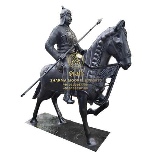 Bronze Metal Maharana Pratap Statue Of 18 Feet