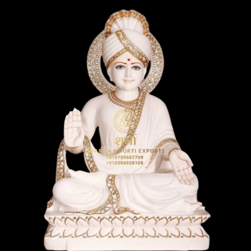 Marble Swaminarayan Statue Idols