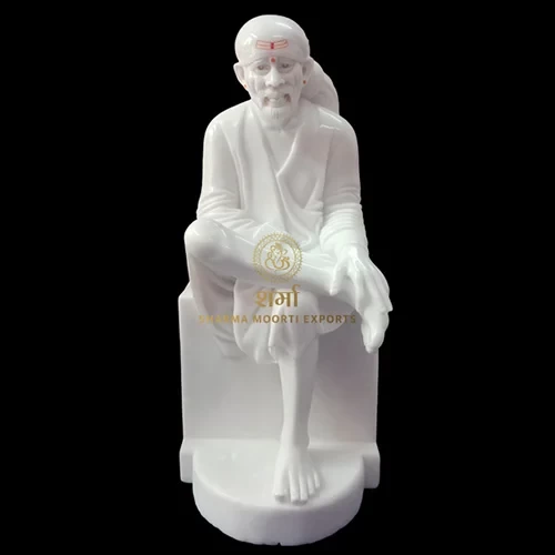 Best Carving Beautiful Sai Baba Statue Of 3 Feet