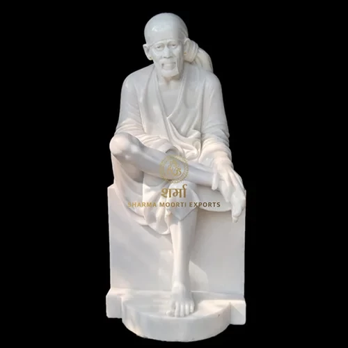 Sai Baba Marble Statue From Shirdi Of 5 Feet