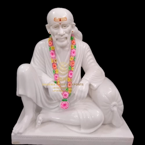 Dwarka Mai Marble Sai Baba Statue