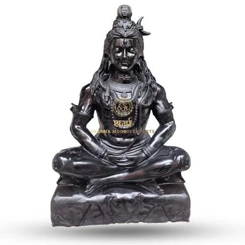 Black Marble Shankar Statue