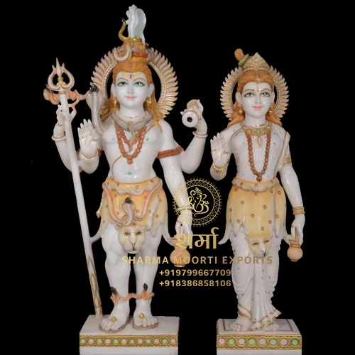 Marble Shiva Statue or Marble Parvati Statue