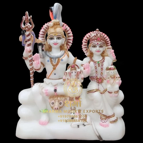 Lord Shiva Family Statue