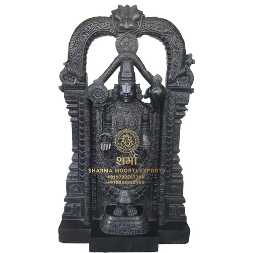 Best Carving Beautiful Colored Tirupati Balaji Statue Of 4Feet