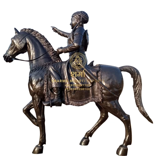 Metal Maharana Pratap Statue Of 6 Feet